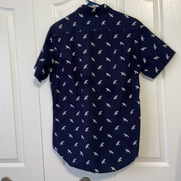 Like new Merano short sleeve, collared button henley with front pocket size M - Picture 4 of 4